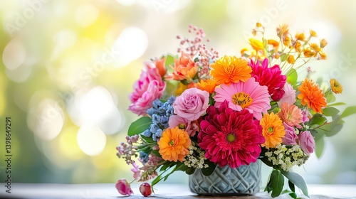 Wallpaper Mural coloful beautiful flowers on the background, colored flowers on abstract background, flower wallpaper Torontodigital.ca