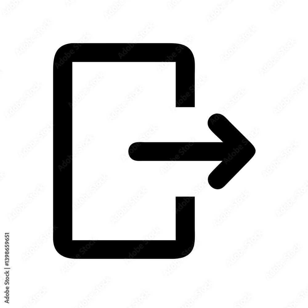 sign out alt vector flat icon sign out alt vector flat icon