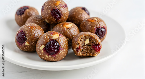 Delicious Gluten Free Cherry Almond Energy Bites Ready For Healthy Eating
