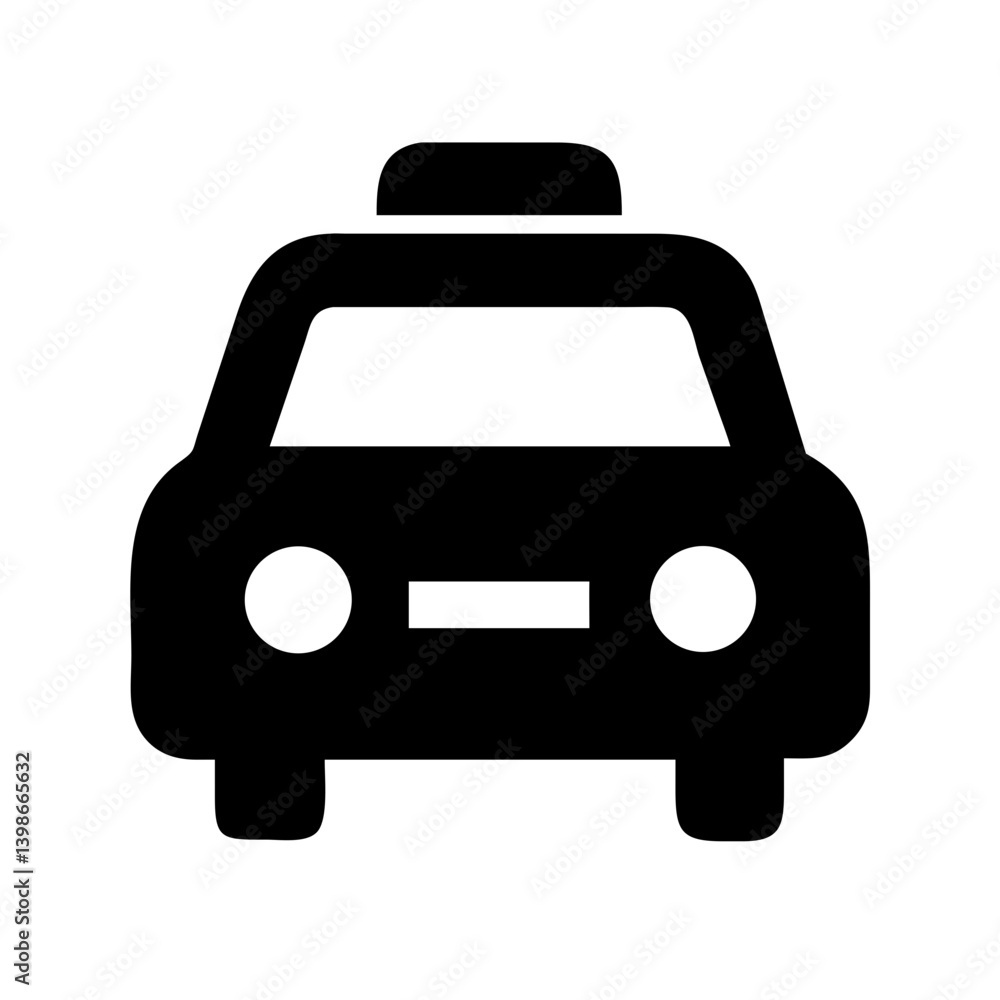 taxi vector flat icon taxi vector flat icon