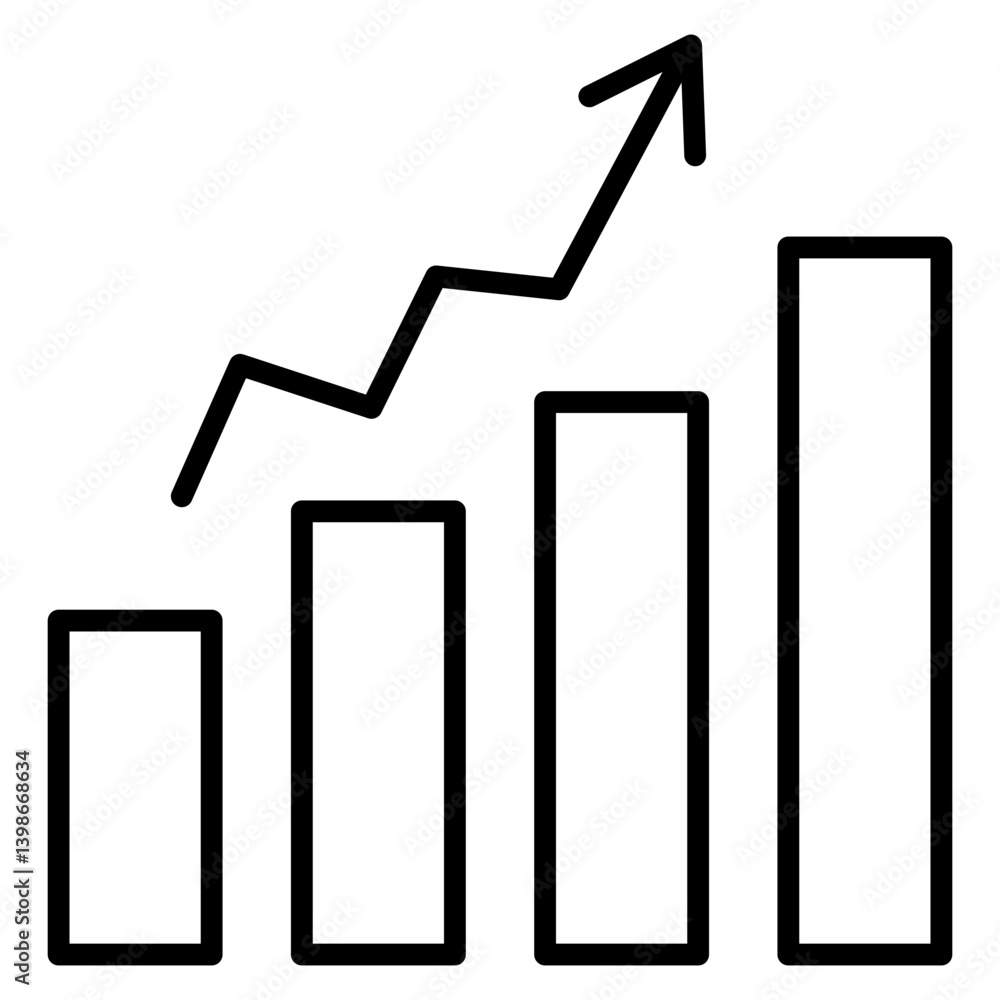 Growth Diagram Icon