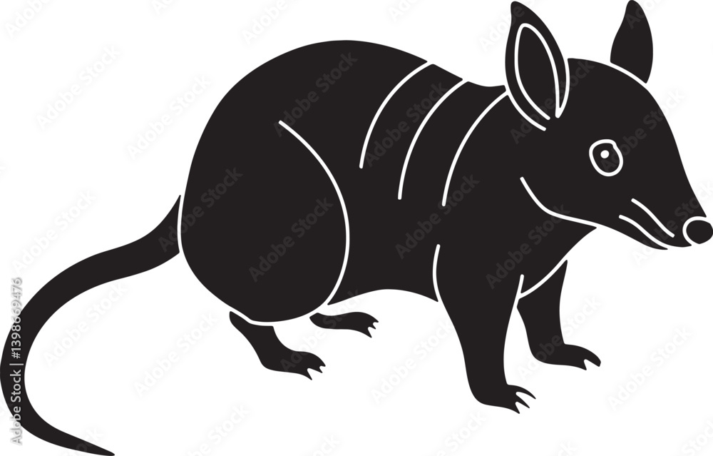 Obraz premium Illustration of a rat