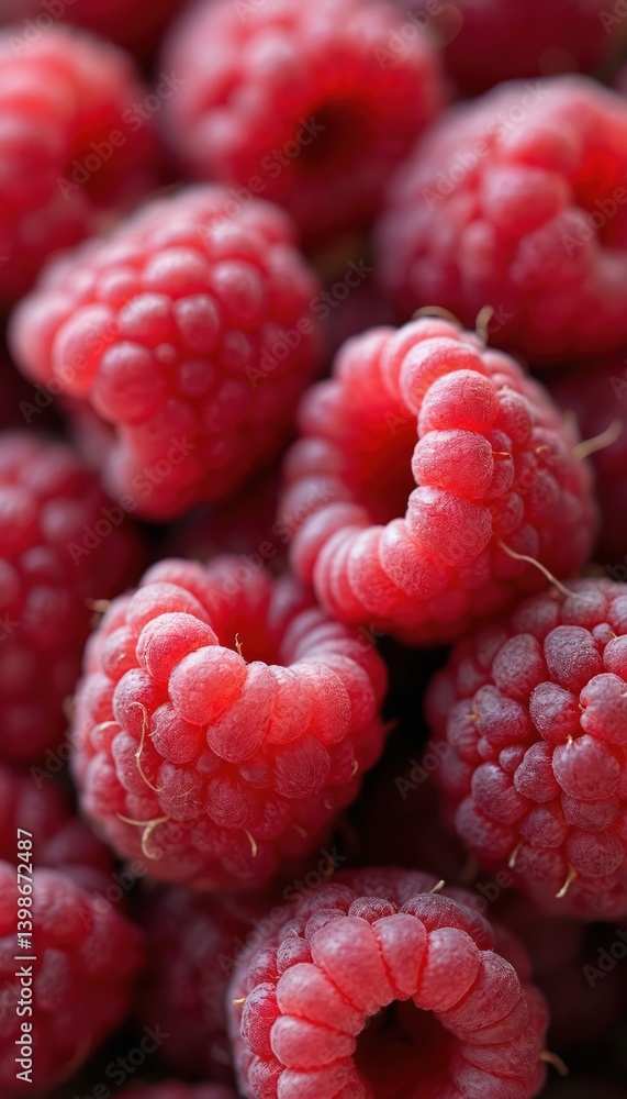 Close-up shot of ripe red raspberries. Summer fruits autumn harvest macro photo. Fresh organic berries for making jam juice, sauces or desserts. Healthy vitamin food. Close-up shot of ripe red raspberries. Summer fruits autumn harvest macro photo. Fresh organic berries for making jam juice, sauces or desserts. Healthy vitamin food.