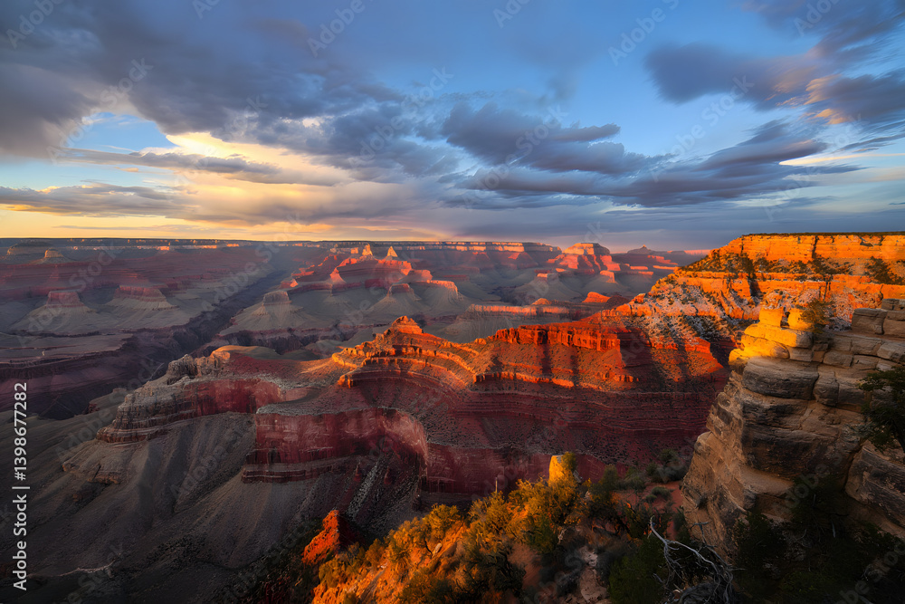 Fototapeta premium grand canyon sunset