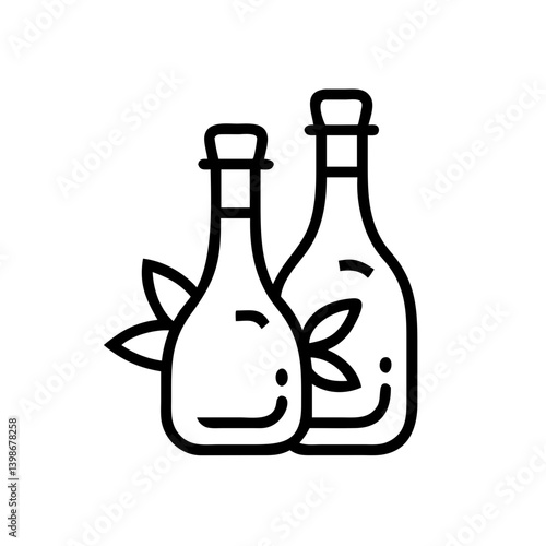 vinegar and oil