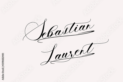 Sebastian Laurent Name signature with beautiful and stylish font