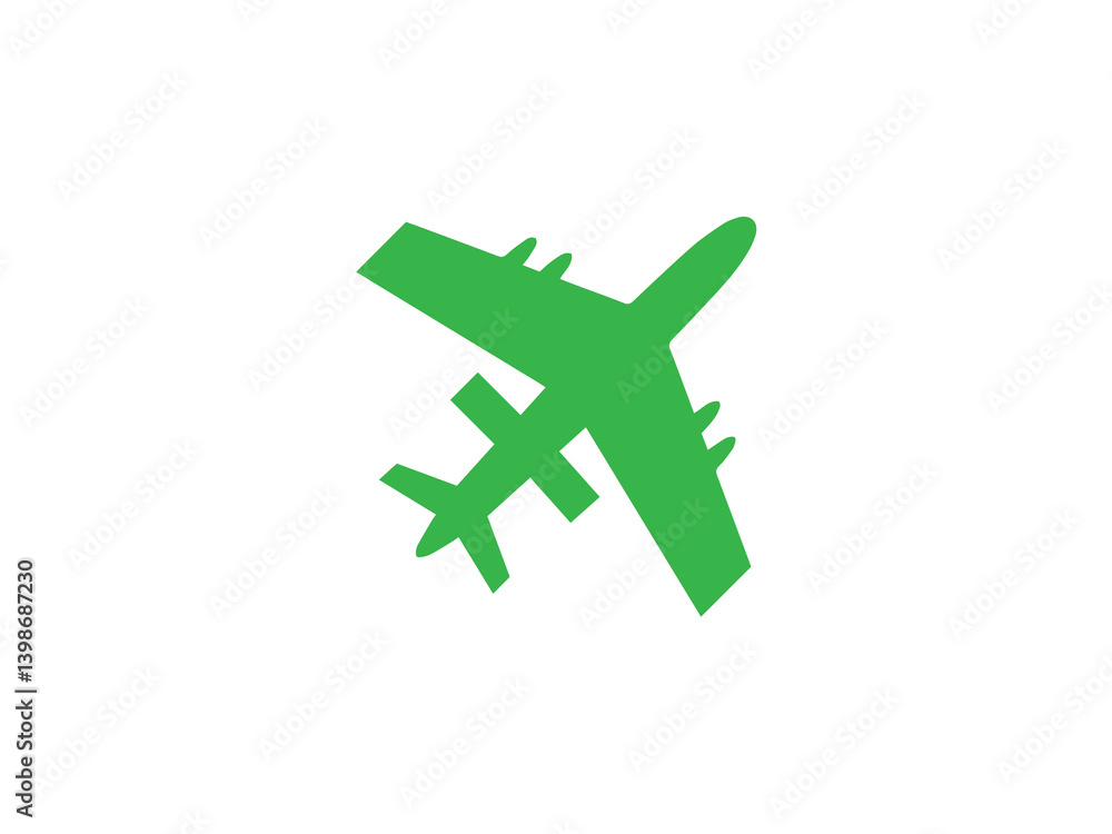 Airplane icon and illustration design vector design Airplane icon and illustration design vector design