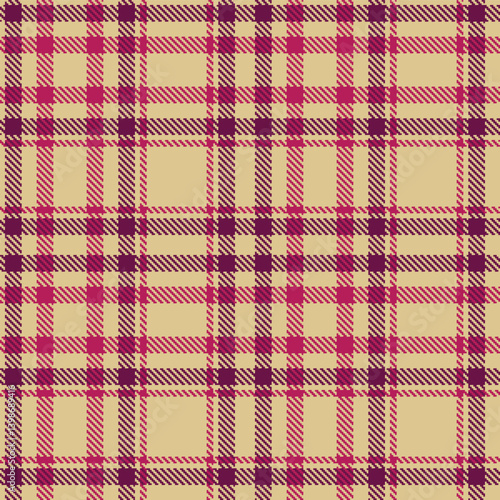 Wallpaper Mural Rustic very light brown and Autumn violet red Seamless Tartan Textile Design Torontodigital.ca