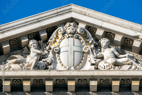 The Palace of the Banca Commerciale Italiana in Milan