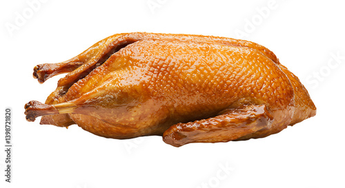 Crispy golden roasted chicken with perfect skin texture and juicy interior