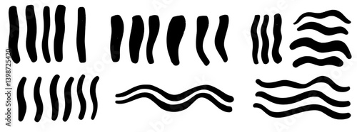 Exploring the raw dynamics of brutalist art through abstract black and white shapes and forms