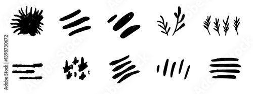 Exploration of brutalist art through abstract shapes and raw graphic style with a focus on geometric composition