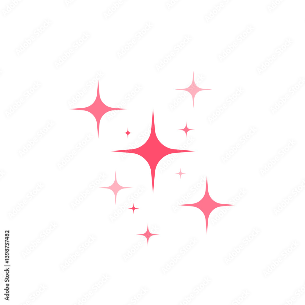 Obraz premium Happy international women day star decoration