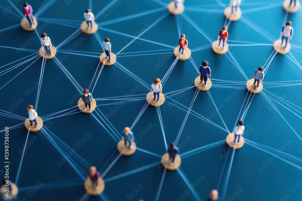 Network of students connected online through digital platforms and collaborative activities Network of students connected online through digital platforms and collaborative activities