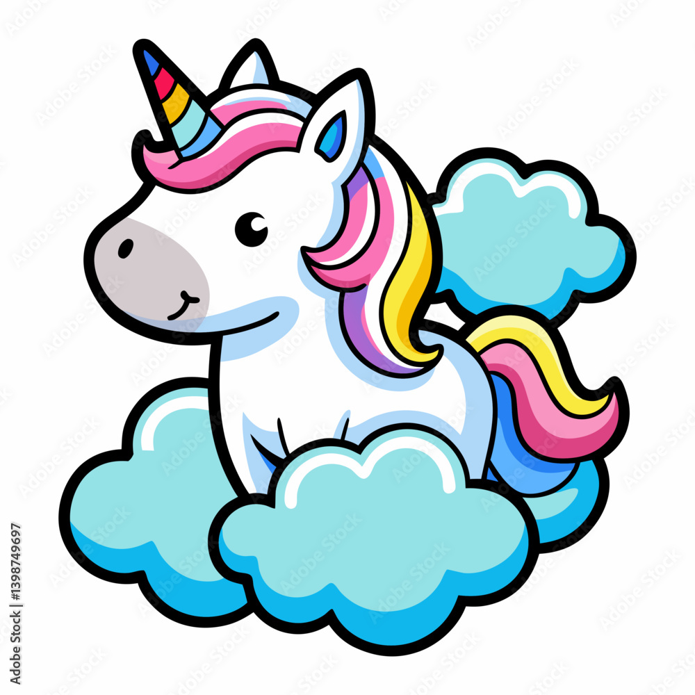 funny cartoon Unicorn funny cartoon Unicorn