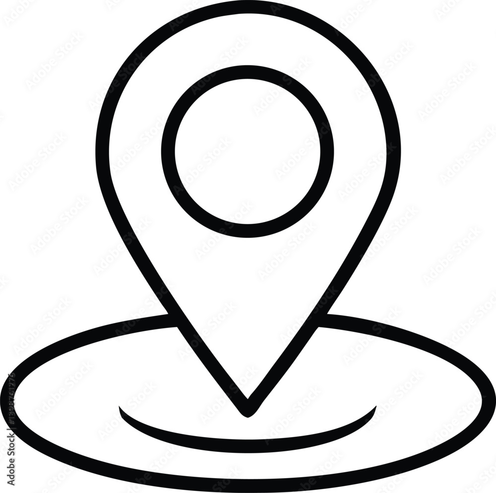 Location Icon – GPS & Map Navigation Symbols Location Icon – GPS & Map Navigation Symbols