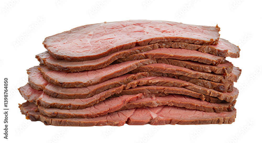 Layers of freshly sliced bacon ideal for culinary creations and gastronomic delights Layers of freshly sliced bacon ideal for culinary creations and gastronomic delights