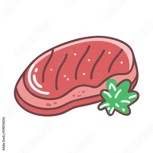  Beef Tenderloin Illustration