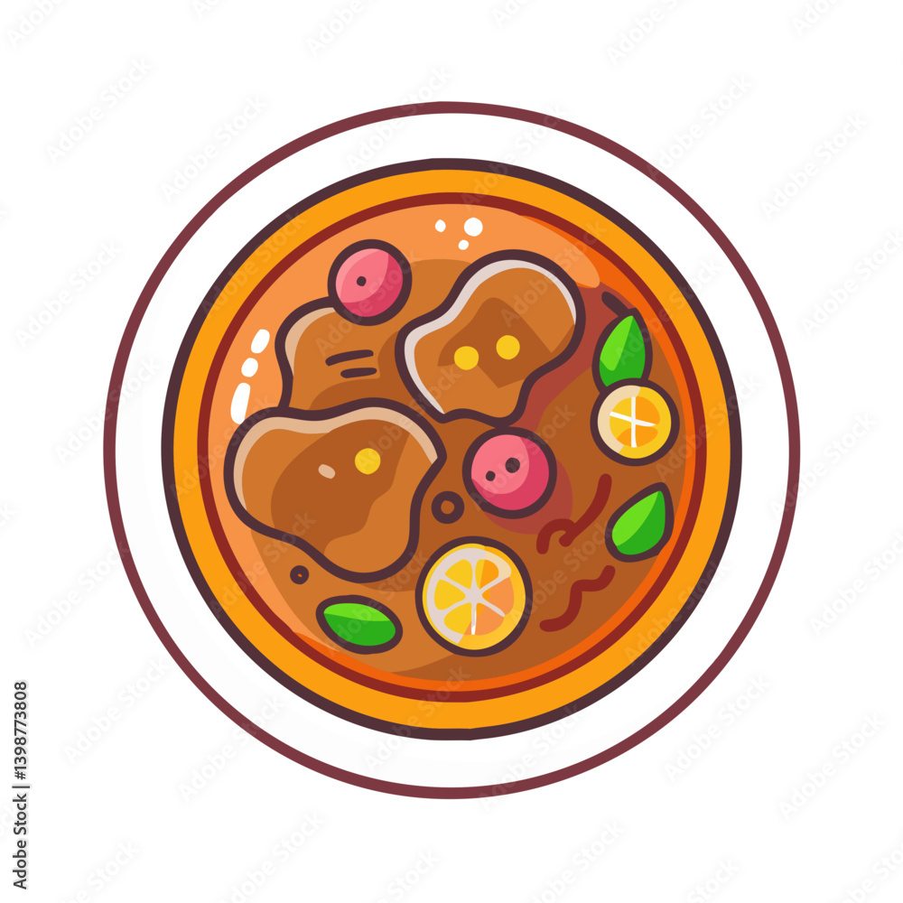 Authentic Mughlai Mutton Curry with Spices Authentic Mughlai Mutton Curry with Spices