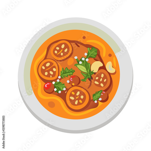  Savory Mughlai Mutton Stew with Fresh Ingredients