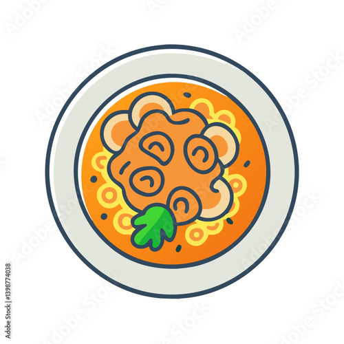  Spicy Mutton Curry with Fresh Ingredients