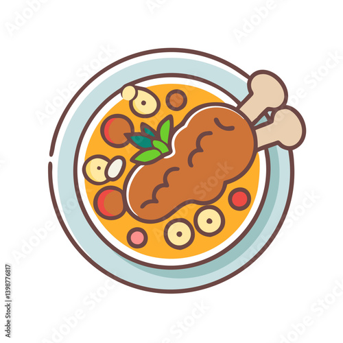  Savory Rara Mutton Curry with Fresh Ingredients