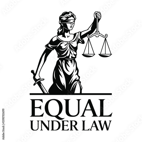 Equal Under Law T Shirt Design