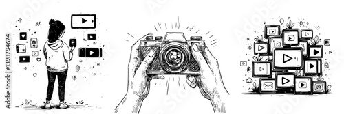 Exploring the world of digital media through creative photography and video content creation techniques