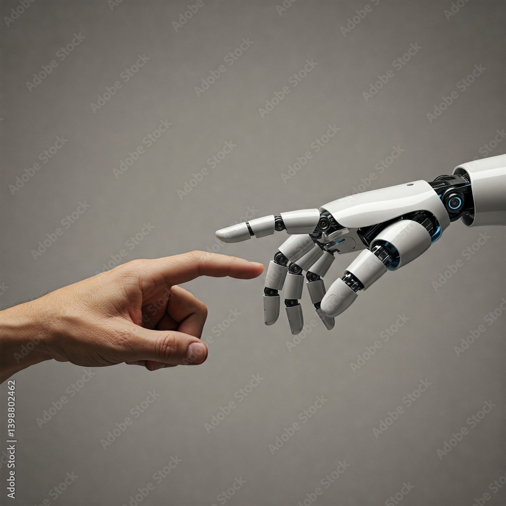 The meeting between humans and robots The meeting between humans and robots