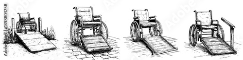 Evolution of wheelchair accessibility with adjustable ramps for improved mobility and independence