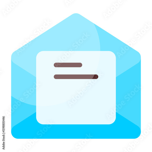 Letter Flat Icon