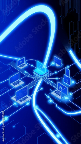 abstract technology background