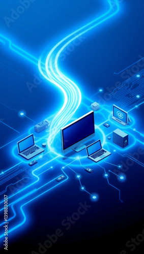 abstract technology background