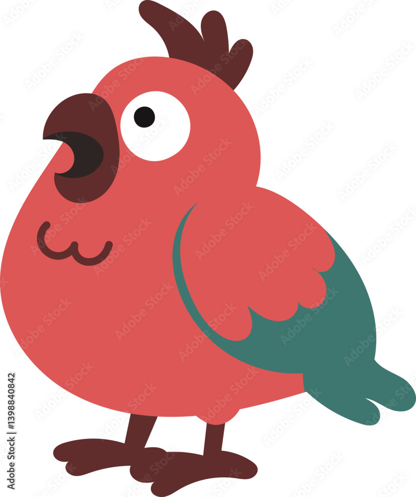 Fototapeta premium 웃긴새캐릭터