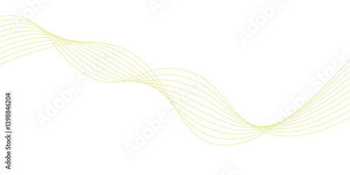 Dynamic gradient colorful flowing wave design element. Abstract wavy lines gradient vector line blend element.. smooth element swoosh speed wave line vector background, smooth and soft Wave flowing li