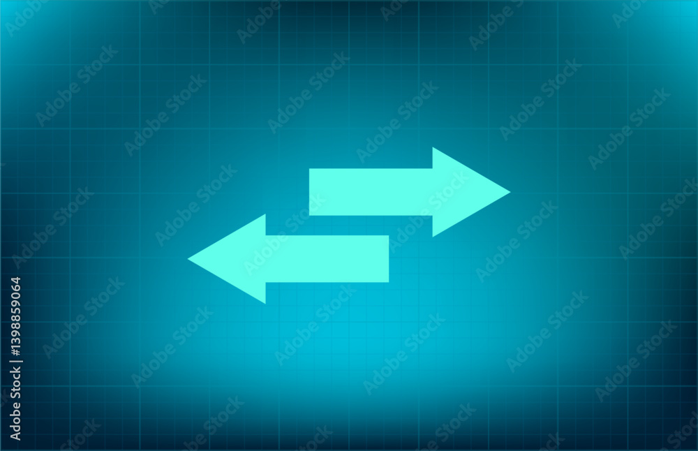 Vector icon on blue background with gradient Vector icon on blue background with gradient