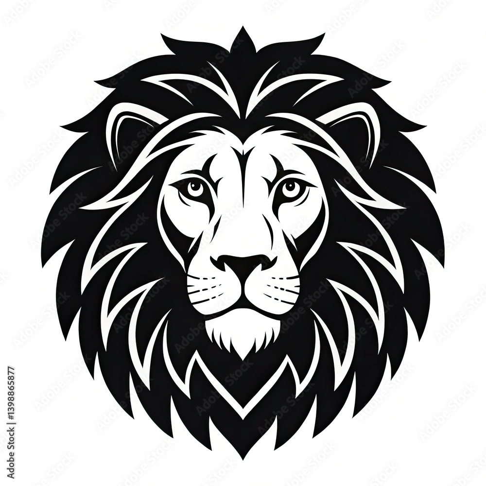 lion vector illustration on white background lion vector illustration on white background
