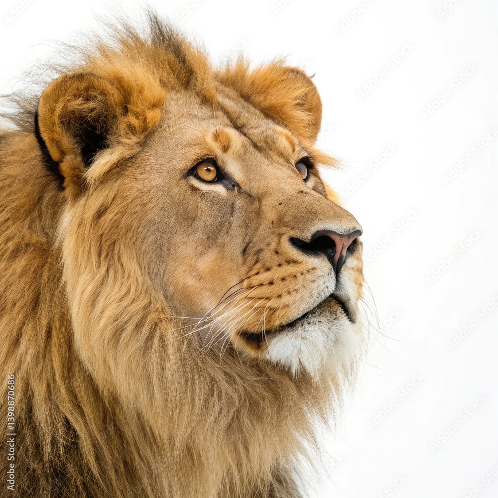 Obraz premium portrait of a male lion
