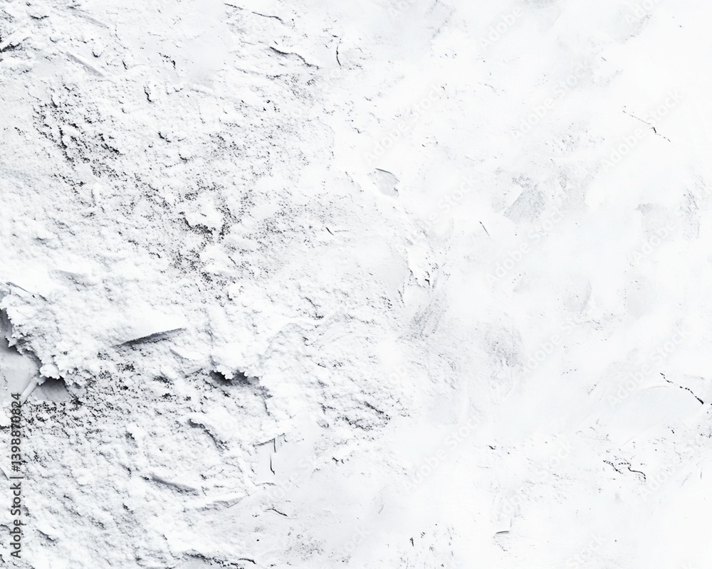 Fototapeta premium White Textured Surface with Gray Inclusions