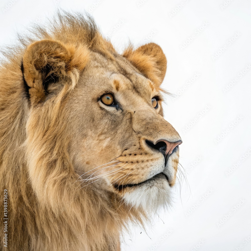 Obraz premium portrait of a male lion