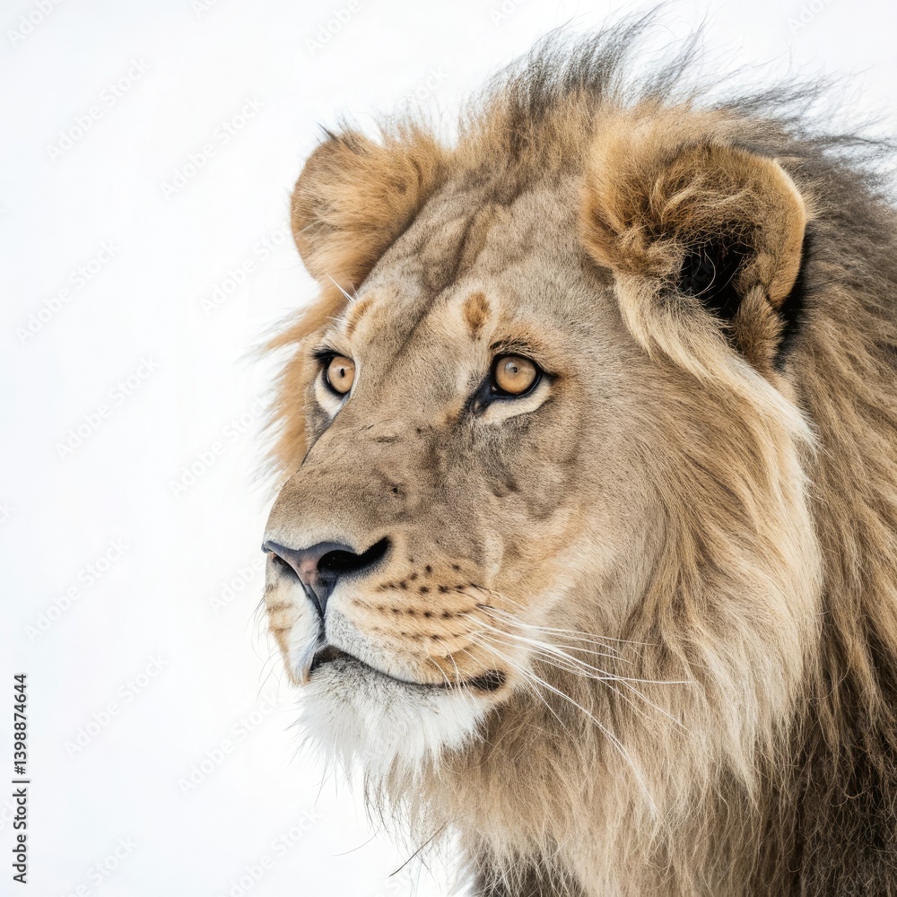 portrait of a lion portrait of a lion