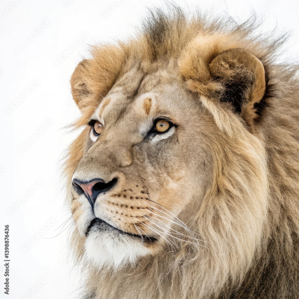 portrait of a lion portrait of a lion