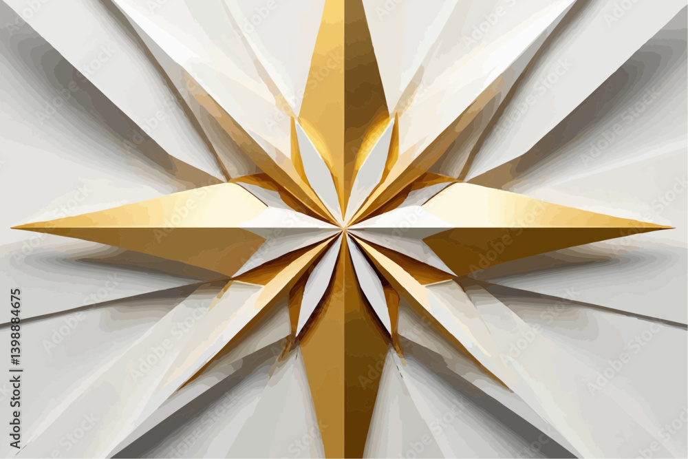 Abstract Geometric Pattern, White and Yellow Shapes
Abstract Geometric Pattern, White and Yellow Shapes
