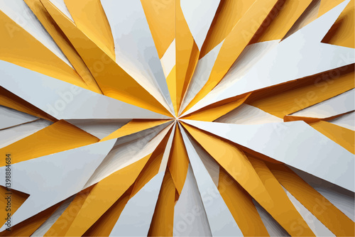 Wallpaper Mural Abstract Geometric Pattern, White and Yellow Shapes

 Torontodigital.ca