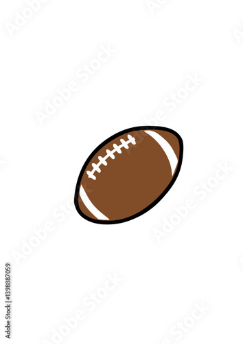 ballon rugby vintage