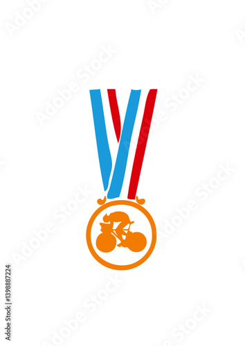 champion medaille cyclisme velo