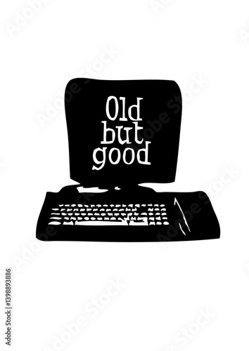 old but good ordinateur ancien vieux ordi nostalgie