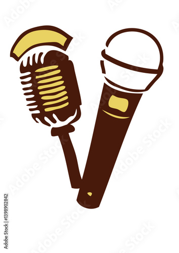 microphone ancien vieux vintage micro musique