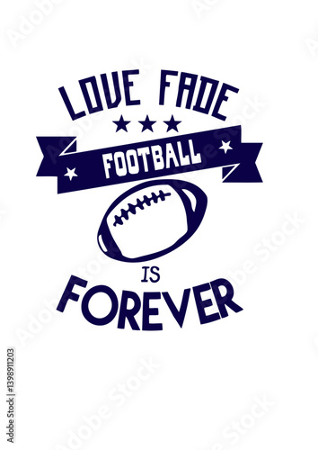 football love fade citation forever haltere