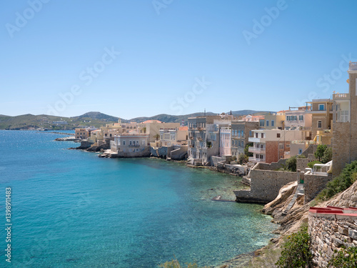 Wallpaper Mural Traditional houses by the sea Torontodigital.ca